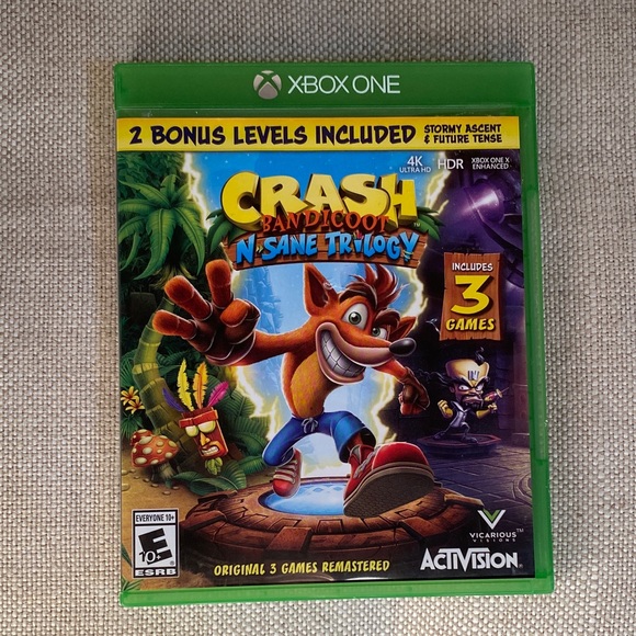 Crash Bandicoot N. Sane Trilogy for Xbox One with Case - Picture 1 of 3